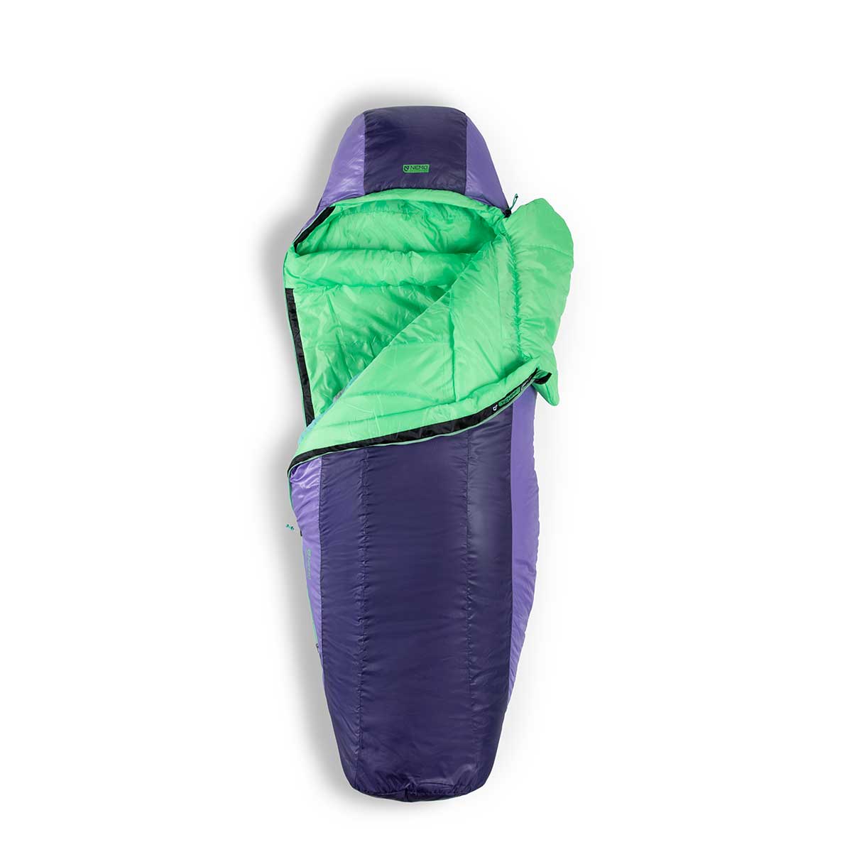 Nemo Tempo 20 Degree Sleeping Bag Women's in Hamlet Midsummer Night